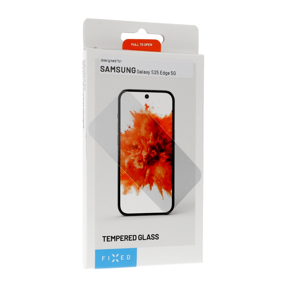 Szkło hartowane o grubości 0.25 mm na ekran smartfona, Fixed 2.5D Tempered Glass do Samsung Galaxy S25 Edge 5G